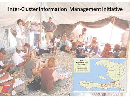 Inter-Cluster Information Management Initiative. Main themes Website harmonisation (global and country level) IM toolkit and guidance (support package)