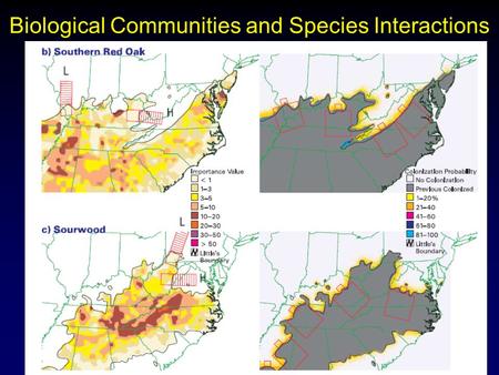 1 Biological Communities and Species Interactions.