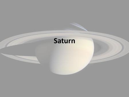 Saturn. Happy Halloween – who says the boys and girls at NASA have no sense of humor.