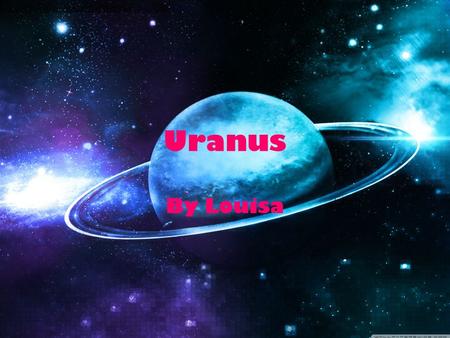 Uranus Essays (Examples)