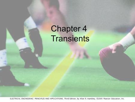 Chapter 4 Transients.