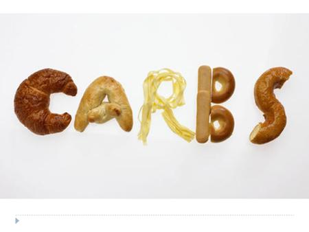 The carbohydrates: sugars, starches, and fibers