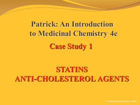 Patrick: An Introduction to Medicinal Chemistry 4e
