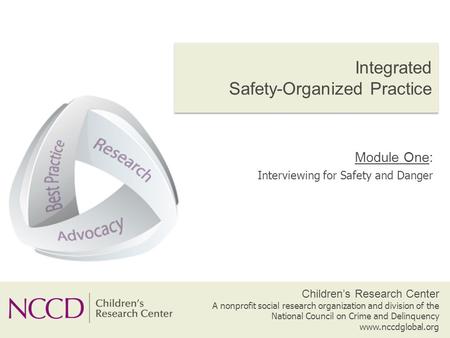 Integrated Safety-Organized Practice