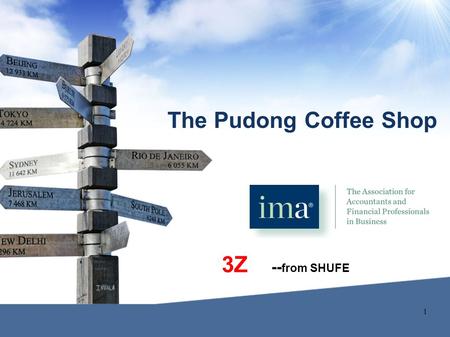 The Pudong Coffee Shop 3Z --from SHUFE 1.
