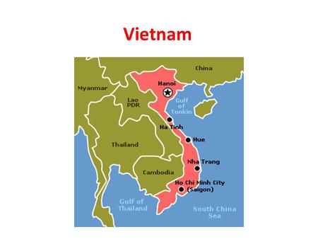 Vietnam. Inheriting a Conflict (1946-1964) 1945 Ho Chi Minh leader of Vietnam declared Vietnam’s independence from French rule – Quoted from the American.