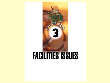 OBJECTIVES 1. Understand all components that comprise the entrance facility. 2. Determine the location of the entrance facility. 3. Identify the demarcation.
