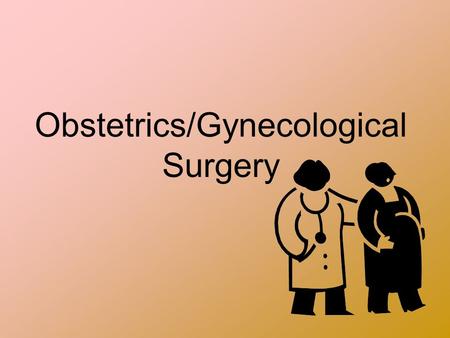 Obstetrics/Gynecological