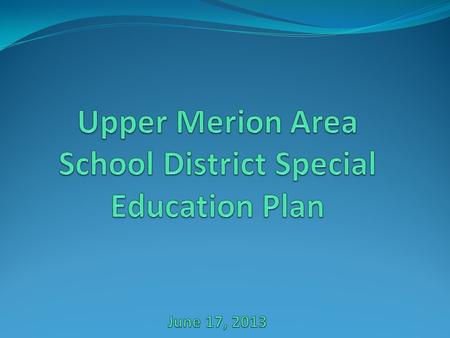  Describes the special education program and services that are provided within a school district and those special education programs and services which.