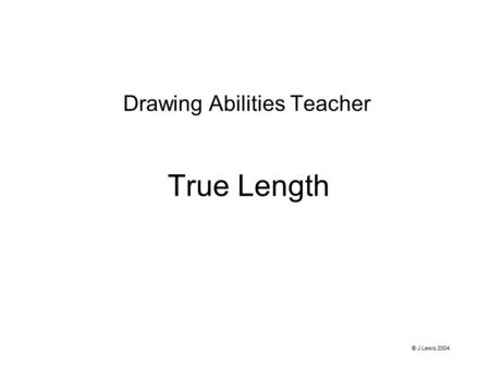 Drawing Abilities Teacher