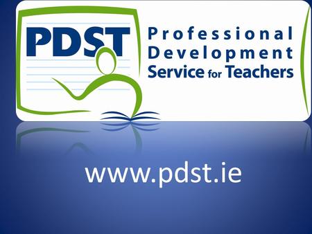 Www.pdst.ie. The PDST is funded by the Department of Education and Skills under the National Development Plan, 2007-2013 What is a CV? © PDST, 2010 2.