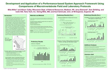 A performance-based system (PBS) approach is a process that can be used to measure quality control characteristics of various aspects of field sampling.