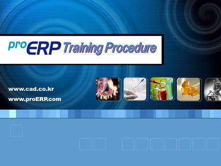 Www.cad.co.kr www.proERP.com. Training Procedure 1. Training of Process 3. Training of Operating (2) Stage 1 Stage 2 Stage 3 2. Training of Operating.