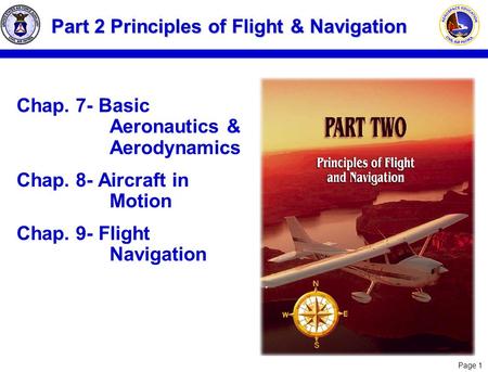 Part 2 Principles of Flight & Navigation