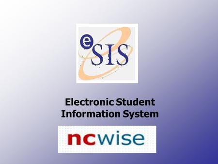 Electronic Student Information System. NC WISE Setting Up the Spreadsheet for 3-5 teachers Note: The spreadsheet must be set up each year prior to use.