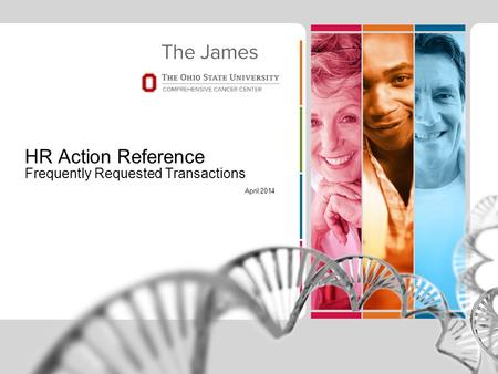 HR Action Reference Frequently Requested Transactions April 2014.