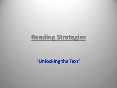 Reading Strategies ‘Unlocking the Text’. Revenue is all the money that comes into a business. Interest: Many businesses keep their money in a bank account.