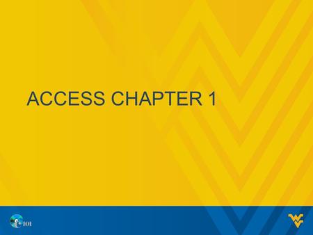 ACCESS CHAPTER 1. OBJECTIVES Tables Queries Forms Reports Primary and Foreign Keys Relationship.