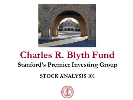 Stanford’s Premier Investing Group