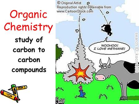 Organic Chemistry study of carbon to carbon compounds.