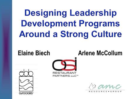 What Keeps Your Leaders Up at Night? Today’s Objectives 1.Present ASTD’s Model to design a Leadership Development Program (LDP). 2.Provide a case study.