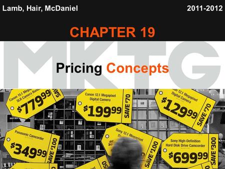 CHAPTER 19 Pricing Concepts