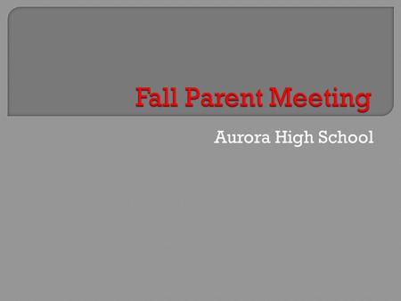 Aurora High School. HuskyNationNow.com.