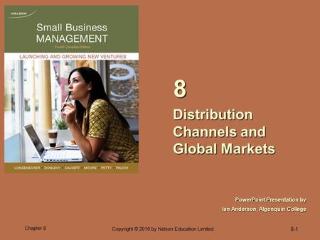 Distribution Channels and Global Markets