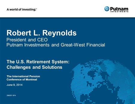 The U.S. Retirement System: Challenges and Solutions