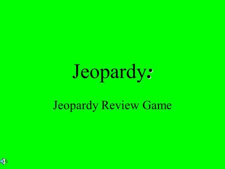 : Jeopardy: Jeopardy Review Game. $2 $3 $4 $5 $1 $2 $3 $4 $5 $1 $2 $3 $4 $5 $1 $2 $3 $4 $5 $1 $2 $3 $4 $5 $1 Federalist v. Demo-Rep Election 1800 Marbury.