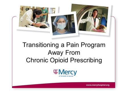 Transitioning a Pain Program Away From Chronic Opioid Prescribing.