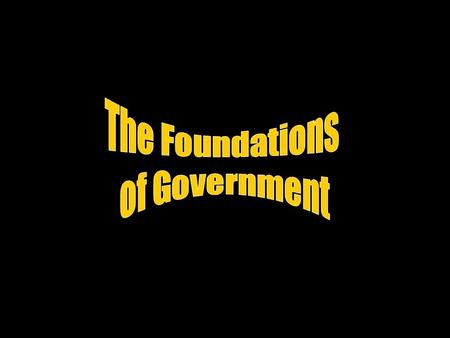 What is Government? Government is how society chooses people to make and enforce its public policies. So what are public policies? Public policies are.