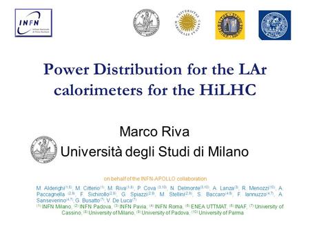 Power Distribution for the LAr calorimeters for the HiLHC