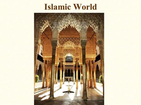 Islamic World.