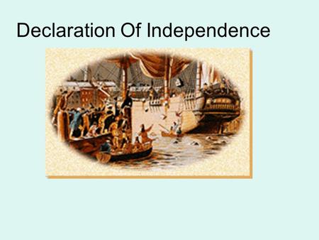 Declaration Of Independence. Author Thomas Jefferson Committee selected by Continental Congress also included John Adams and Ben Franklin.