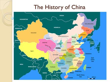 The History of China. The Middle Kingdom Geography High mountain ranges to the west and southwest – the Tien Shan and the Himalayas. The Gobi desert is.