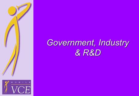 Www.mobilevce.com Government, Industry & R&D. www.mobilevce.com Government/Industry Roles  Traditionally Japanese Government has been proactive in identifying.