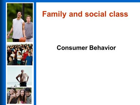 Family and social class