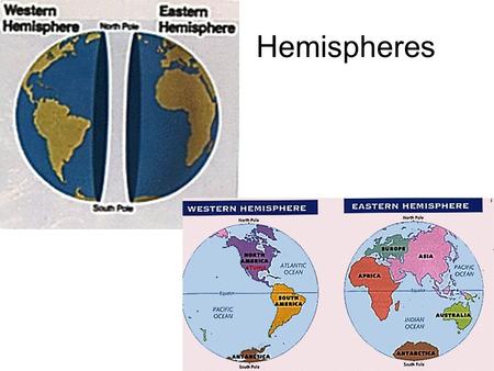 Hemispheres.