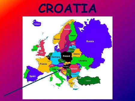 CROATIA. CITY OF RIJEKA It is located at 14 degrees and 26 minutes of the east geographic longitude, and at 45 degrees and 21 minute of the north geographic.
