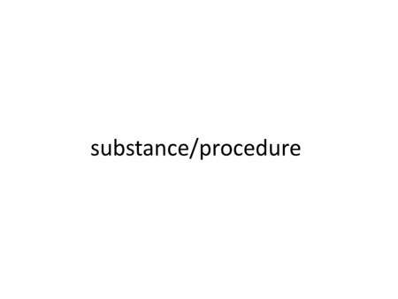 Substance/procedure. A NY state court wants to know whether it should use PA’s statute of limitations (damages limitations, burden of proof, evidentiary.