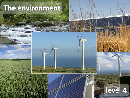 Can you name the environmental problems described by the pictures? Key vocabulary 1 of 2.