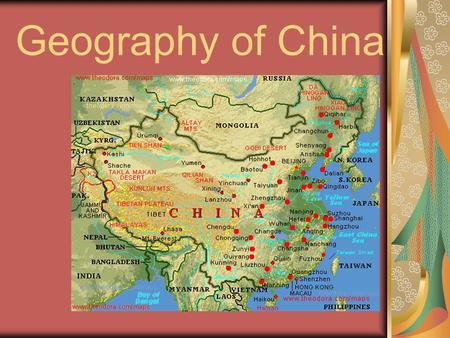 Geography of China.