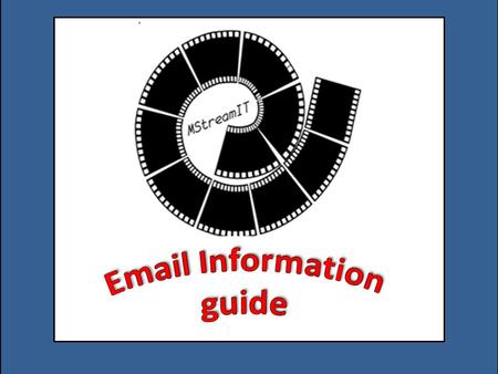 Email Information guide.