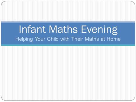 Helping Your Child with Their Maths at Home