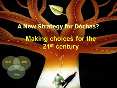 1 Making choices for the 21 st century. A new strategy: What is needed? 2 Any new strategy should be based on: an understanding of key strategic challenges;