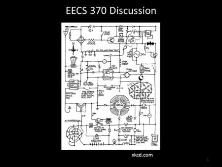 EECS 370 Discussion 1 xkcd.com. EECS 370 Discussion Topics Today: – Floating Point – Finite State Machines – Combinational Logic – Sequential Logic 2.