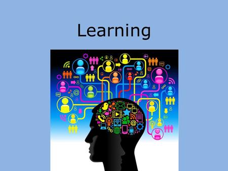 Learning. What is Learning? The process of acquiring new and relatively enduring information Any relatively permanent change in behavior brought about.