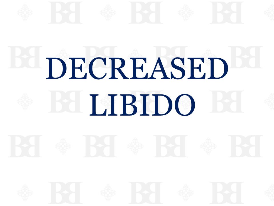 Decreased Libido 46