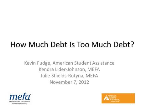 How Much Debt Is Too Much Debt?